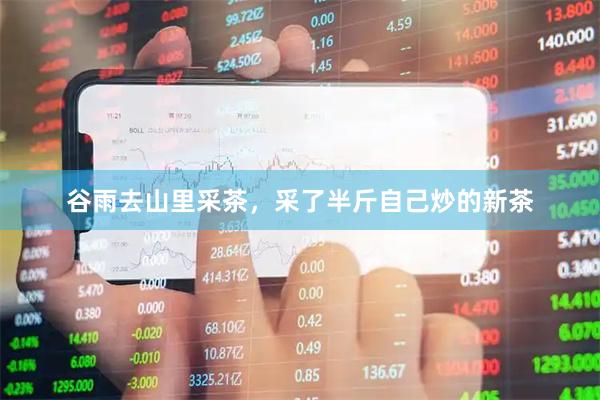 谷雨去山里采茶，采了半斤自己炒的新茶