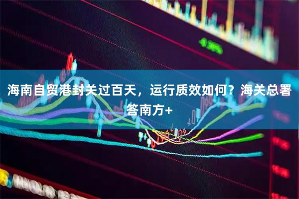 海南自贸港封关过百天，运行质效如何？海关总署答南方+
